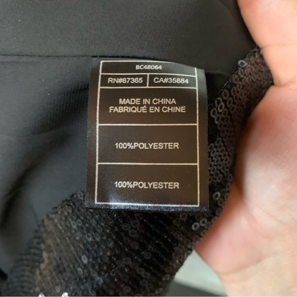 BB DAKOTA Black Sequined Dress - Picture 6 of 7